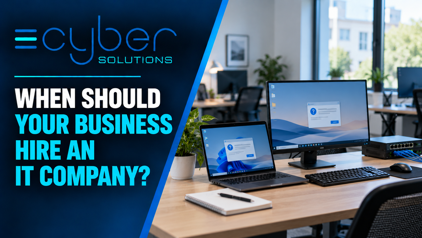 When Should a Small Business Hire an IT Company?