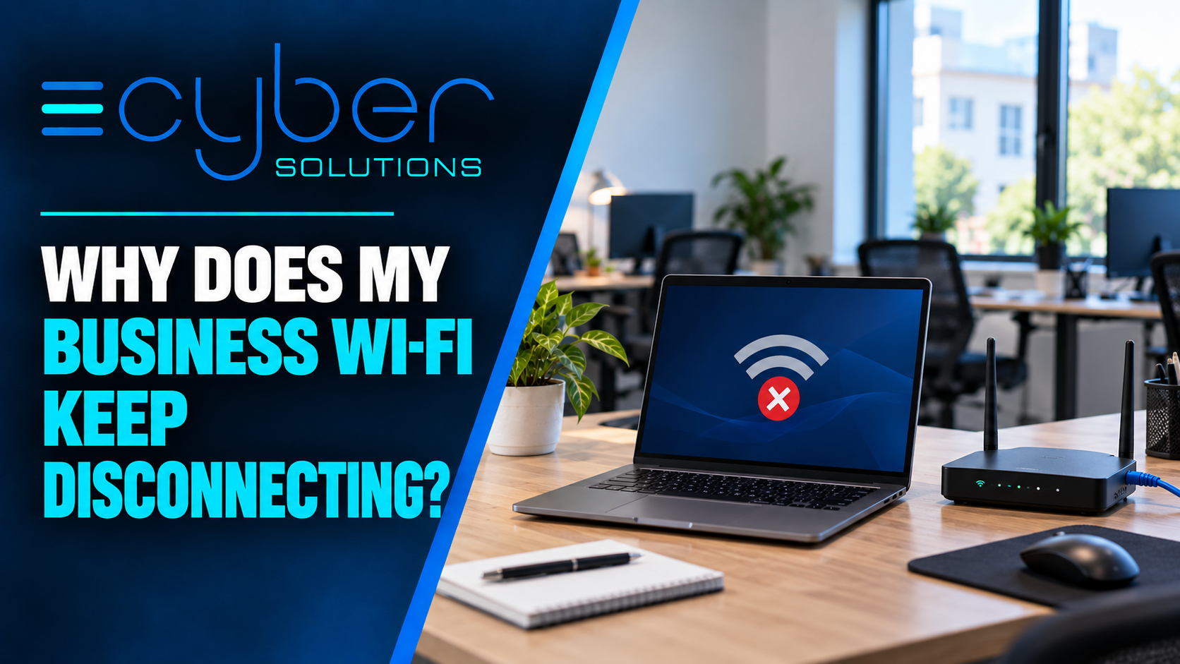 Why Does My Business Wi-Fi Keep Disconnecting?